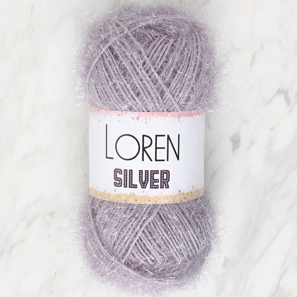 Loren Silver Gri El Örgü İpi - RS0006